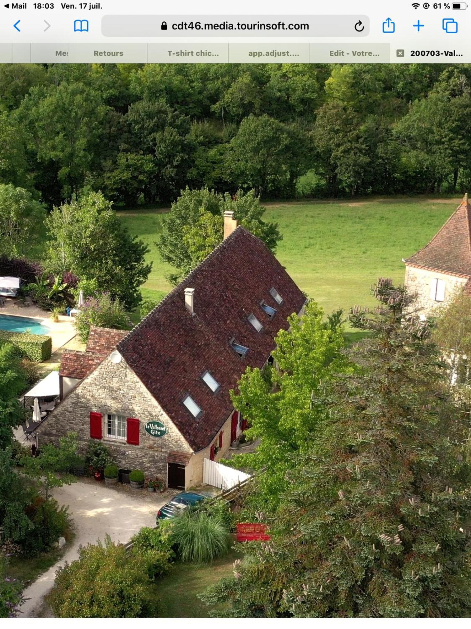 Le Vallonnet Gite Le Vigan  Exteriör bild